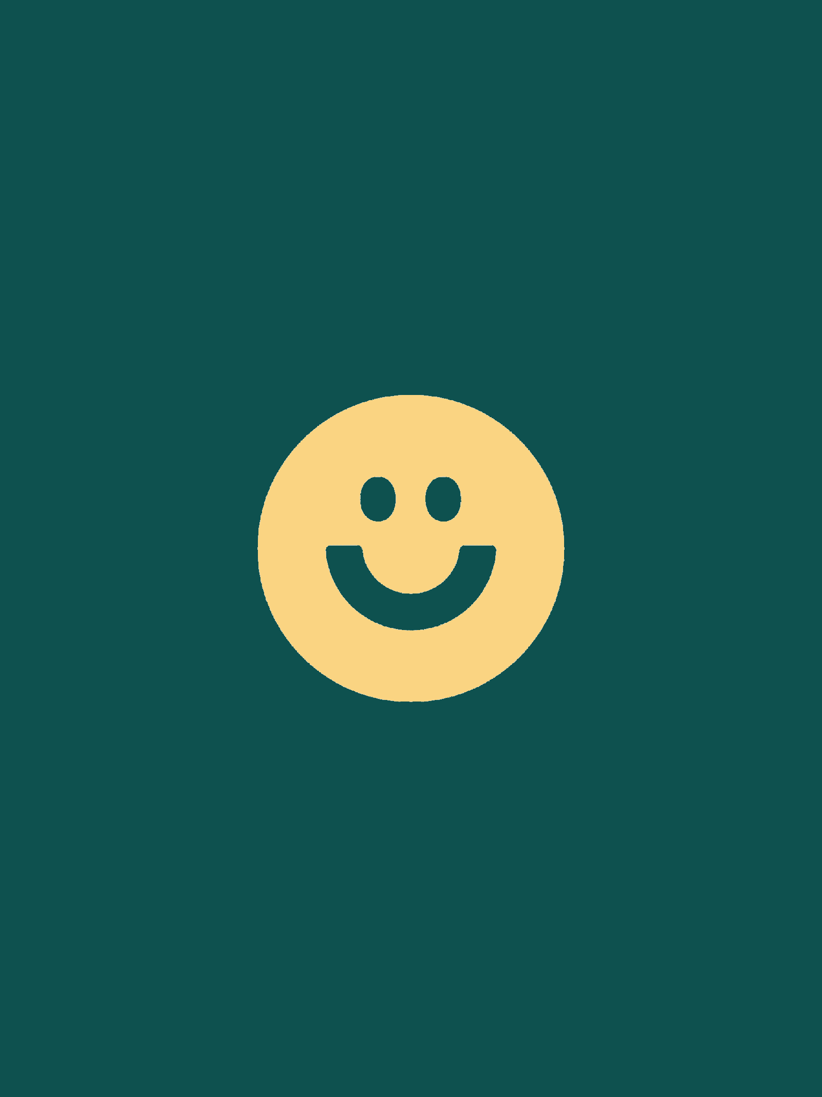 The logo animating through its variations on deep green